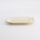 Mino Craft Rectangular Plate 19x11.2x2cm Blue 12/72