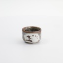 Sake Cup 6.5x5cm 80ml Grey Shino 20786 12/192