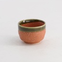 Sake Cup 6x4cm 60ml Aka-Iga-Nuriwake Red 12/240