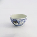 Kawaii Rice Bowl Shiba-Dog 13x7.4cm 400ml Blue 5/60