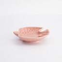 Swallow Bird Plate 12x11x3cmh Pink 10/120