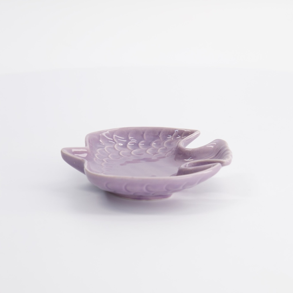 Swallow Bird Plate 12x11x3cmh Lavender 5/120