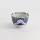 Lily Flower Cup 8.4x5.5cm 150ml Blue 21194 12/144