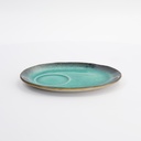 Yamasaku Saucer for Cup Turquoise 18x14x2cm 21321 6/72