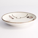 Kawaii Rabbit Usagi Plate 16.2x3.4cm Pink 21268 6/72