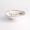 Kawaii Rabbit Usagi Shallow Bowl 17x4.9cmh Pink 21272 12/72