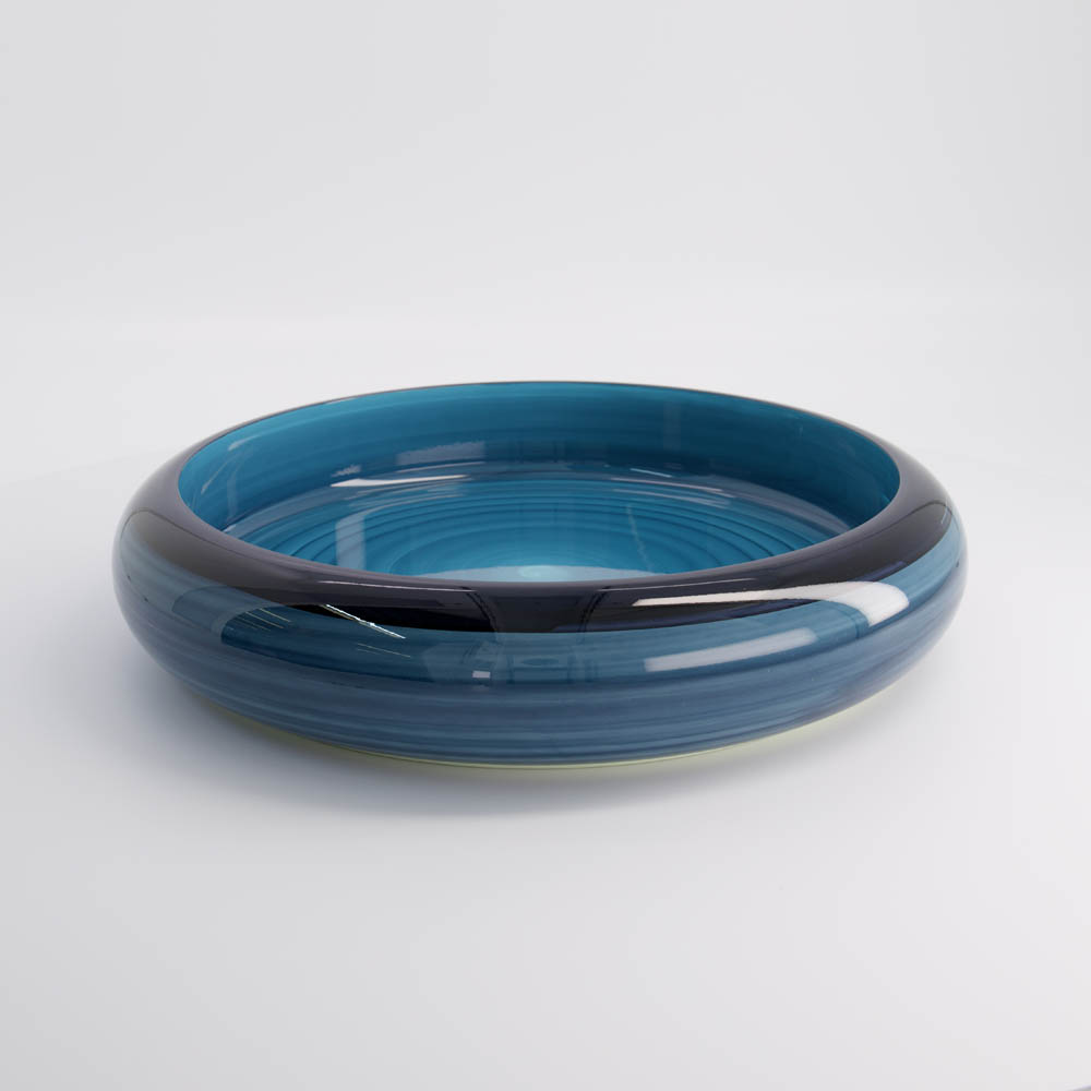 Sushi Oke Blue Azure No.10 Outer 33.8x6.8cm Inner 28.4x4.7cm 20853 1/20