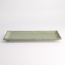 Vert Sauge Rect. Plate 28.5x12.5cm 21353 6/48