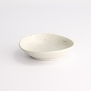 Kohiki White Matte Sauce Dish 10x2cm 21356 12/192
