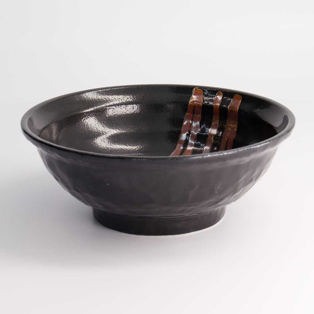 Suname Kuro Ramen Bowl 19.5x7.2cm 900ml 21361 4/32