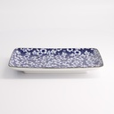 Mixed Plate 20.4x13cm Nunome Shunjyu B 21372 6/36