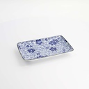 Mixed Plate 20.4x13cm Sakura Chirashi D 21374 6/36