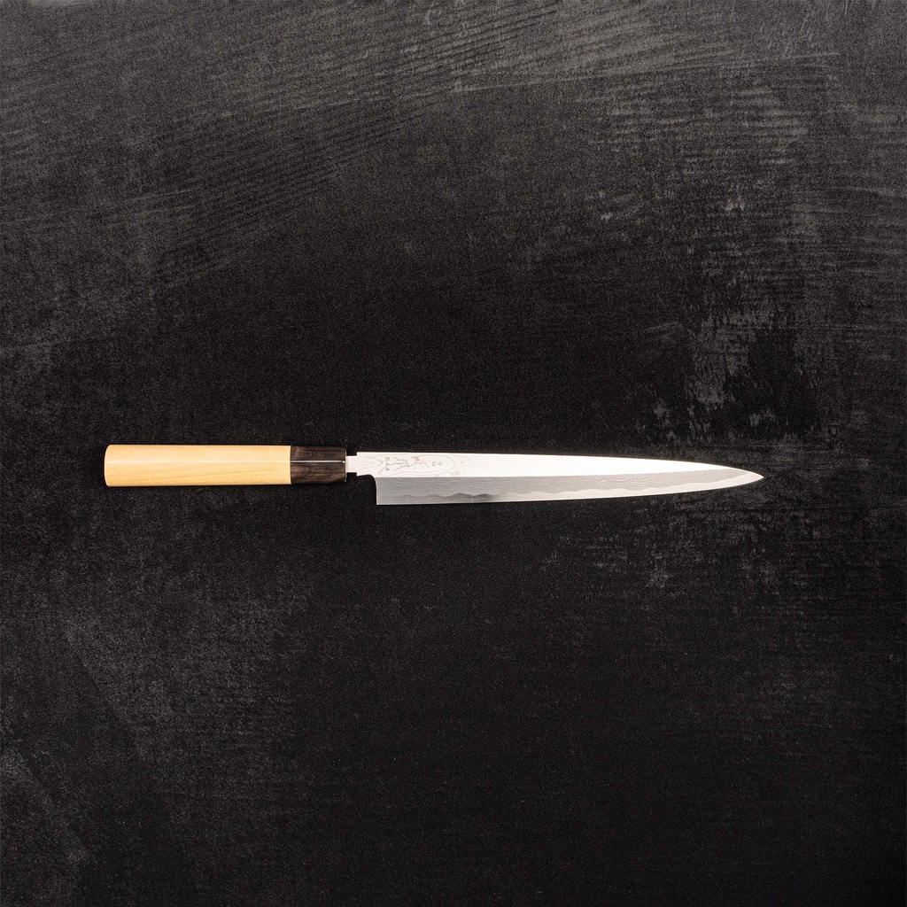 Knife Masamoto Ao-Ko Steel Eight Layers Yanagi 24cm KH-0424 1/1