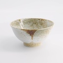 Yukishino Bowl 16x7.5cm 600ml Br/Wh 21415 6/48