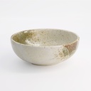Yukishino Tayo Bowl 19.7x7cm 1200ml Br/Wh 21421 3/24