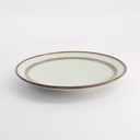 Wasabi Round Plate 22.7x3.1cm Beige 21451 6/36
