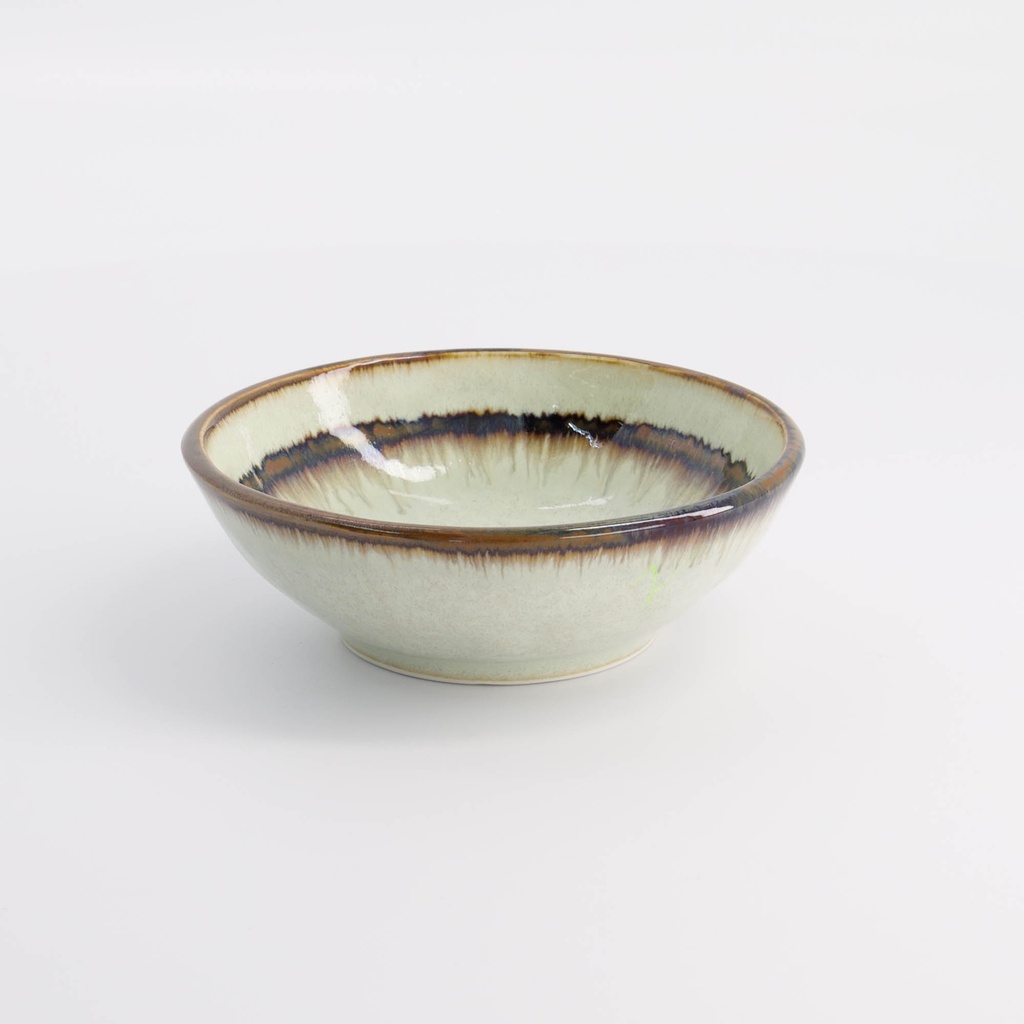 Wasabi Bowl 13x4.5cm 250ml Beige 21453 6/72