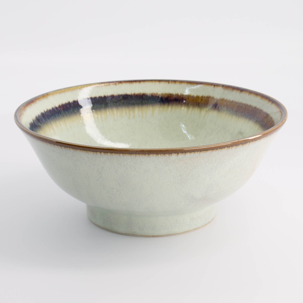 Wasabi Ramen Bowl 21.5x9cm 1300ml Beige 21457 4/24