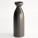 Yuzu Black Sake Bottle 17.5cm 220ml Matte Black A1830Y101 6/72
