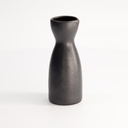 Yuzu Black Sake Bottle 13.5cm 150ml Matte Black A1889Y101 12/96
