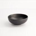 Yuzu Black Round Bowl 11.1x4.4cm 180ml A21812Y101 6/96