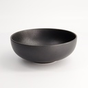 Yuzu Black Round Bowl 18.9x7cm 1000ml A22425Y101 3/24