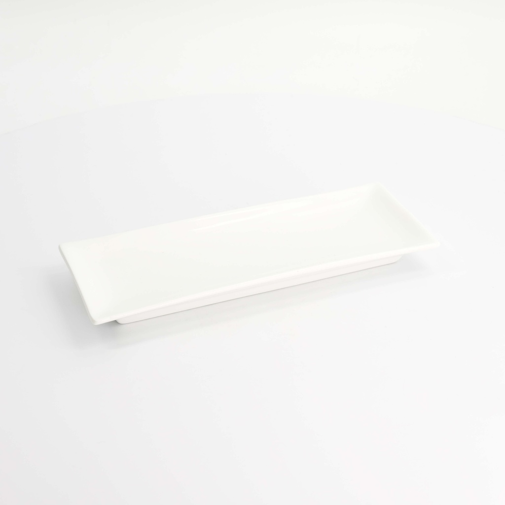 White Series Plate 26x11x2.6cm White A0399 4/24