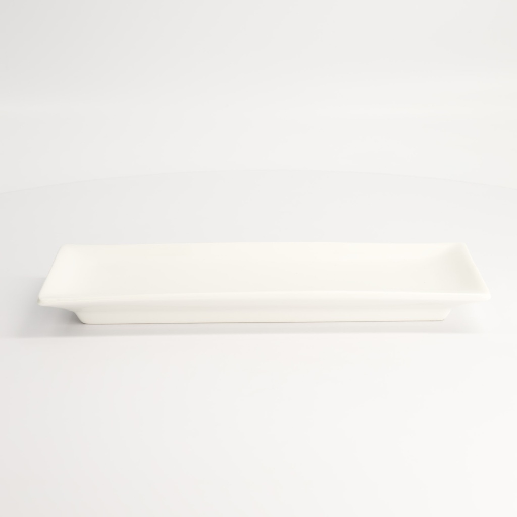 White Series Plate 26x11x2.6cm White A0399 4/24
