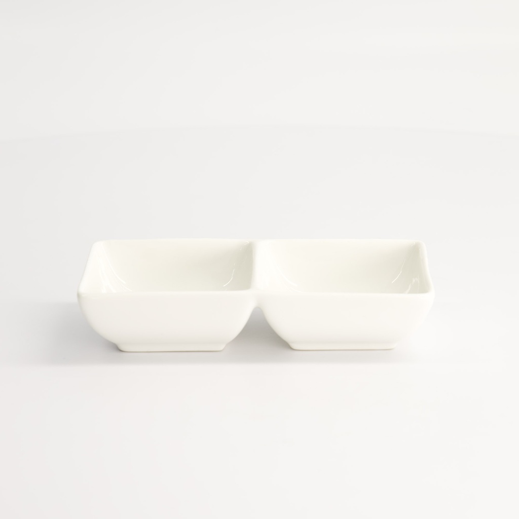 White Series Sauce dish 2pcs 14x7x3cm White A3384 6/72