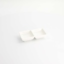 White Series Sauce dish 2pcs 14x7x3cm White A3384 6/72