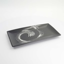 Black Maru Series Plate 34x19x2.3cm  A21527Y103T86 3/18