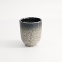 Tajimi Blue/Grey Cup 200ml 7x8.5cm E466-44 6/72