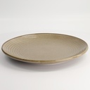 Waga Shallow Plate Grey 29x3.4cmh 17606 2/12