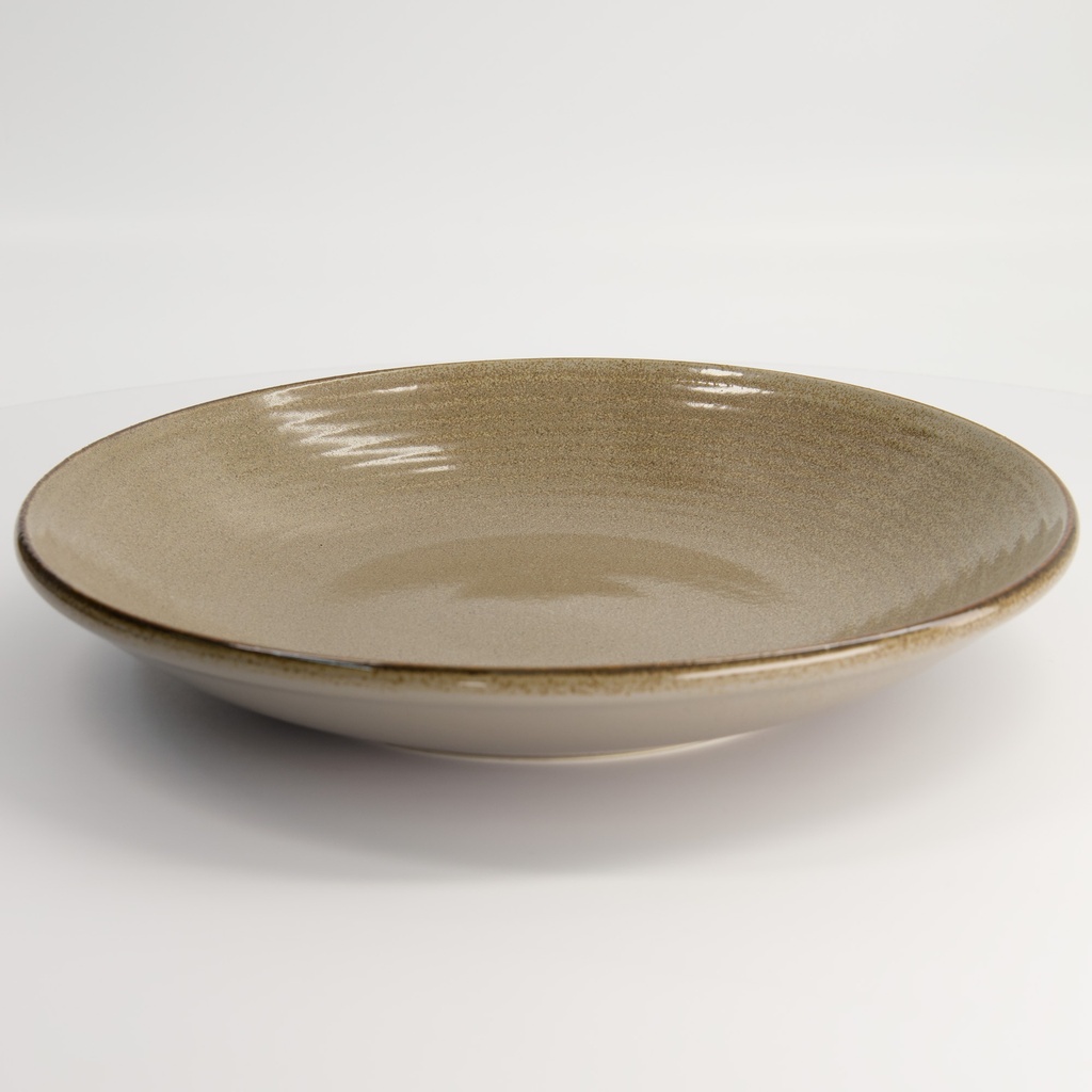 Waga Deep Plate Grey 29x4.9cmh 17608 2/12
