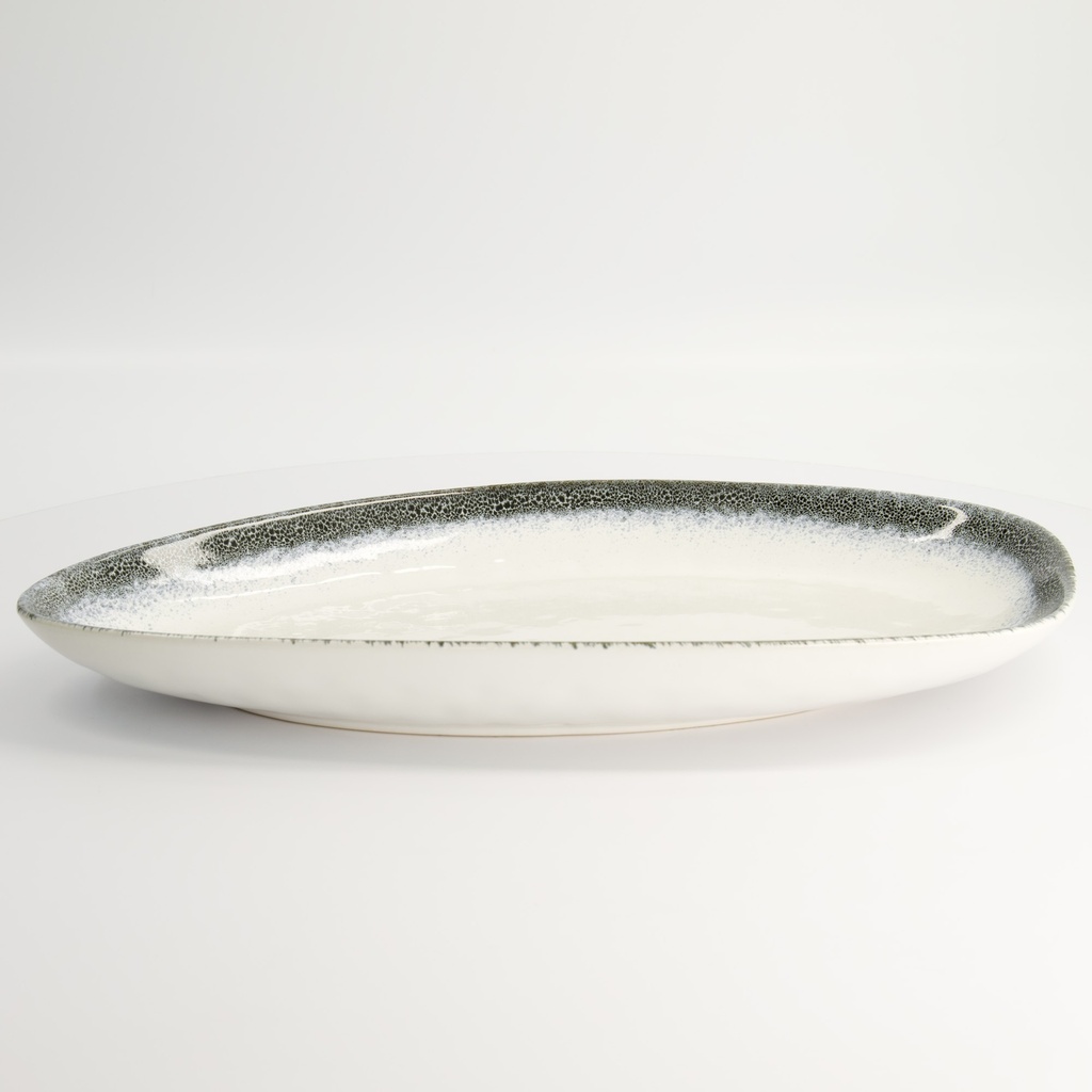 New Montenegro Oval Plate 39x22x4cm 1/6