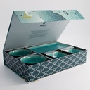 Glassy Turquoise Giftset 8pcs 8154 1/4