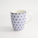 Nippon Blue Mug 8.5x10.2cm 340ml Star 15626 6/36