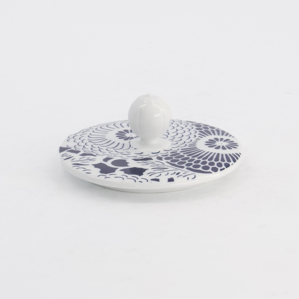 Lid for Cast Iron Teapot Shiki Peony Blue 3324 1/120