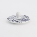 Lid for Cast Iron Teapot Shiki Peony Blue 3324 1/120