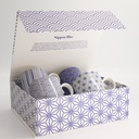 Nippon Blue Mug Giftset 4pcs 8.5x10.2cm 340ml 17989 1/6