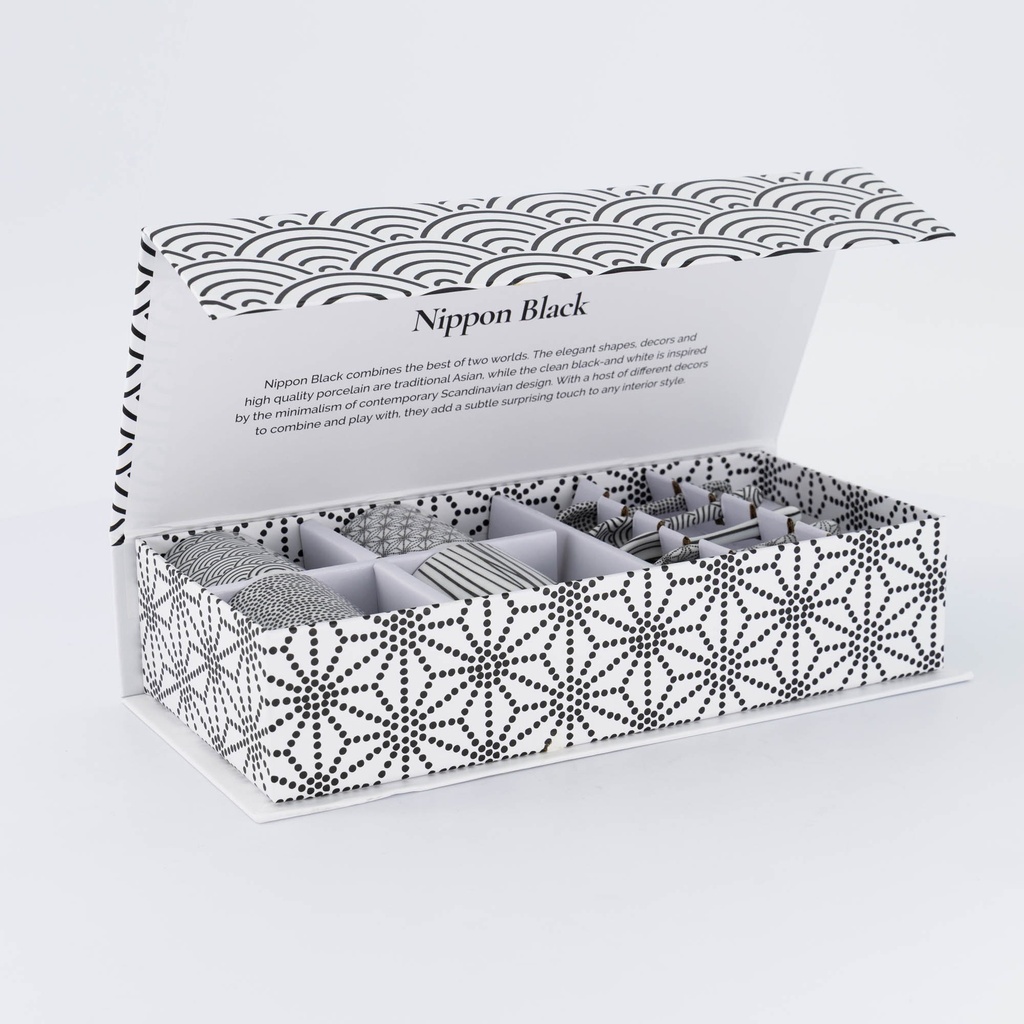 Nippon Black Espresso Giftset 12pcs 80ml 17997 1/6