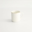Nippon White Gold Rim Straight Cup Lines 100ml 6/60