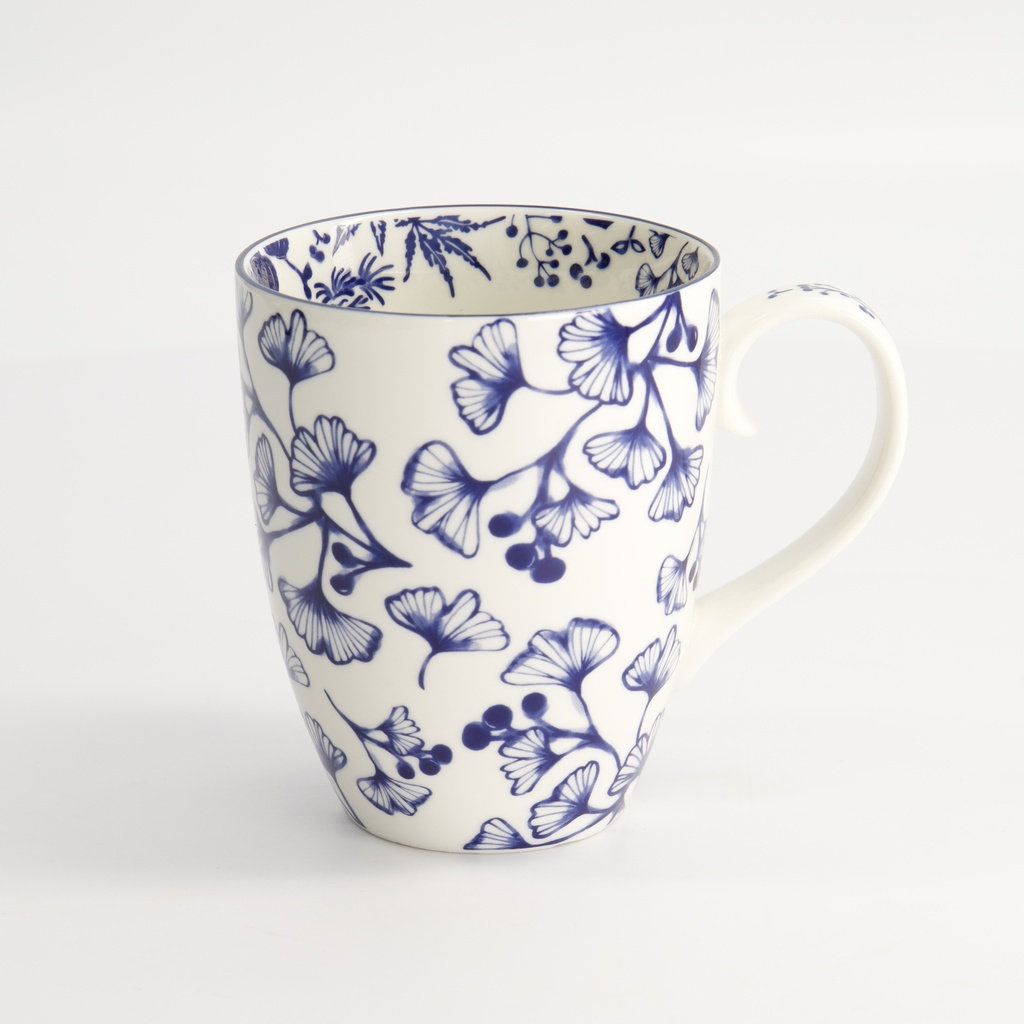 Flora Japonica Mug 8.5x10.2cm 340ml Gingko 16971 6/36