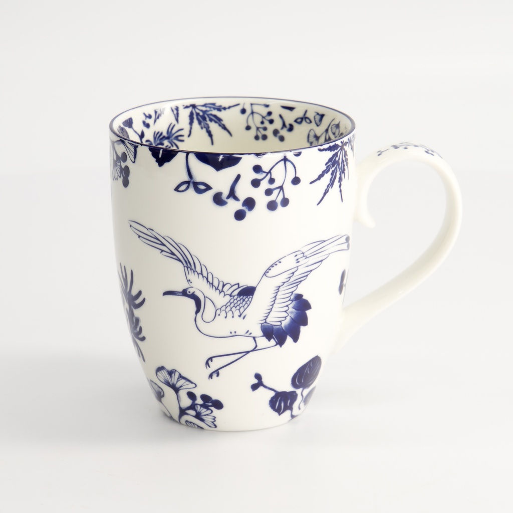 Flora Japonica Mug 8.5x10.2cm 340ml Crane 16973 6/36