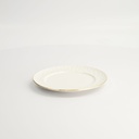 Nippon White Gold Rim Plate 16cm Star 6/72