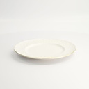 Nippon White Gold Rim Plate 23cm Star 3/36