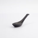 Melamine Zen Soup Spoon 14.6x3.8cm Black 8206 48/576
