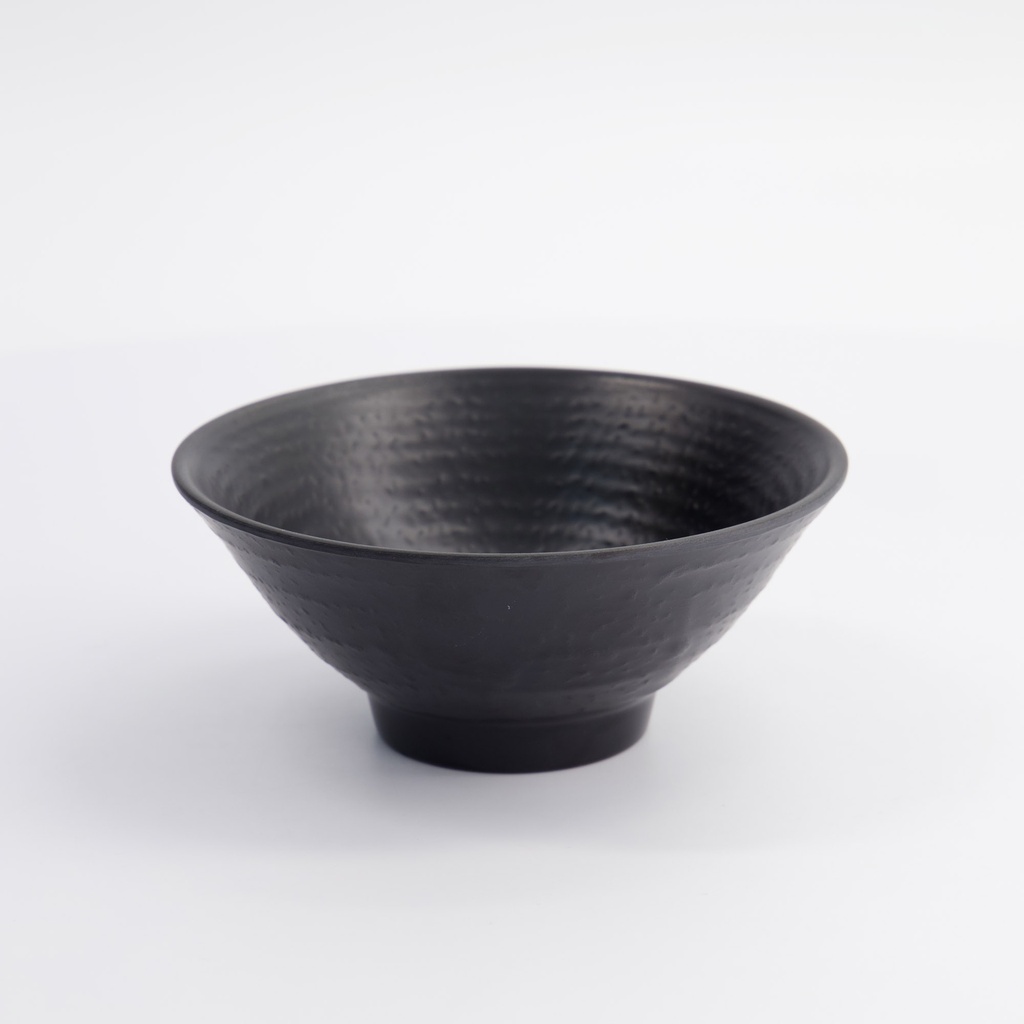 Melamine Zen Ramen Bowl 14.2x6.4cm 325ml Black JW1005 12/96