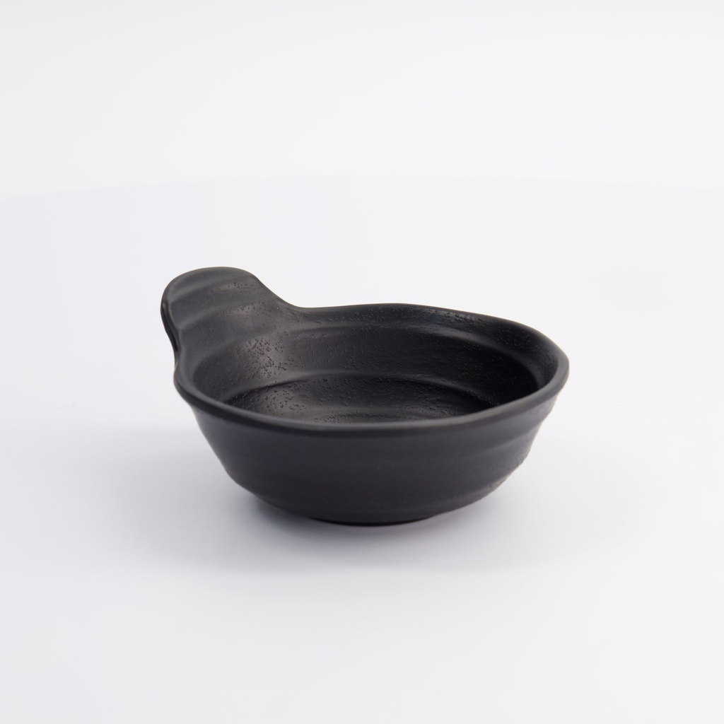 Melamine Zen Tempura Sauce Bowl 11.4x5.7cm 175ml Black JWT55 24/144