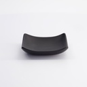 Melamine Zen Sauce Dish 10.5x3cm Black A66 (JWT-66) 12/144